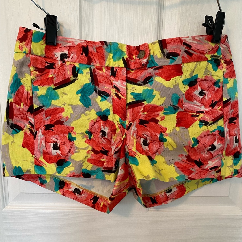 J. CREW Factory Floral Print Shorts in Size 4